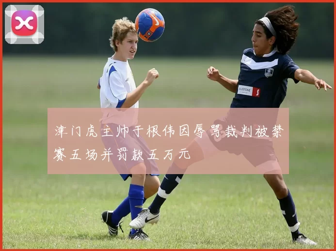 津门虎主帅于根伟因辱骂裁判被禁赛五场并罚款五万元